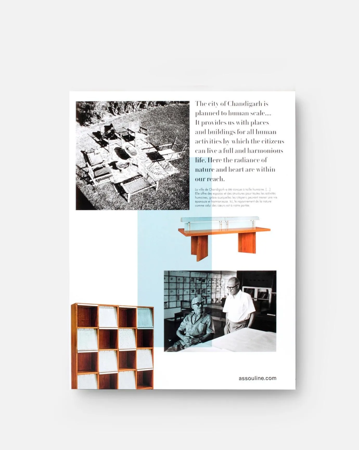 Architectonisch Ontwerp-Assouline Catalogus Van Meubilair: Jeanneret Chandigarh