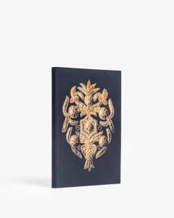 Briefpapier-Assouline Oezbekistan Notitieboekje: Gouden Chapan