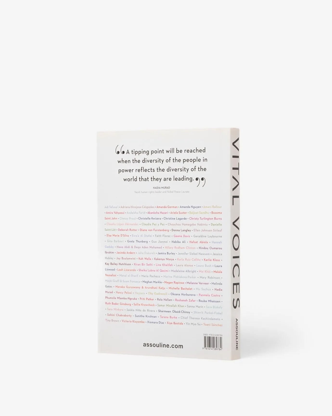 Kunst-Assouline Vital Voices: 100 Vrouwen Die Hun Kracht Gebruiken Om Sterker Te Worden